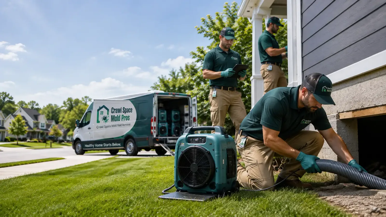 Crawl Space Mold Removal in Stratton, CO